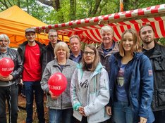 Volksparkfest 2018 DIE LINKE. Marl beim Volksparkfest 2018